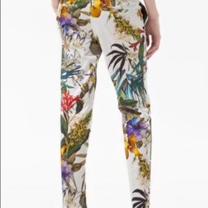 Zara Tropical Pants Trousers Small S